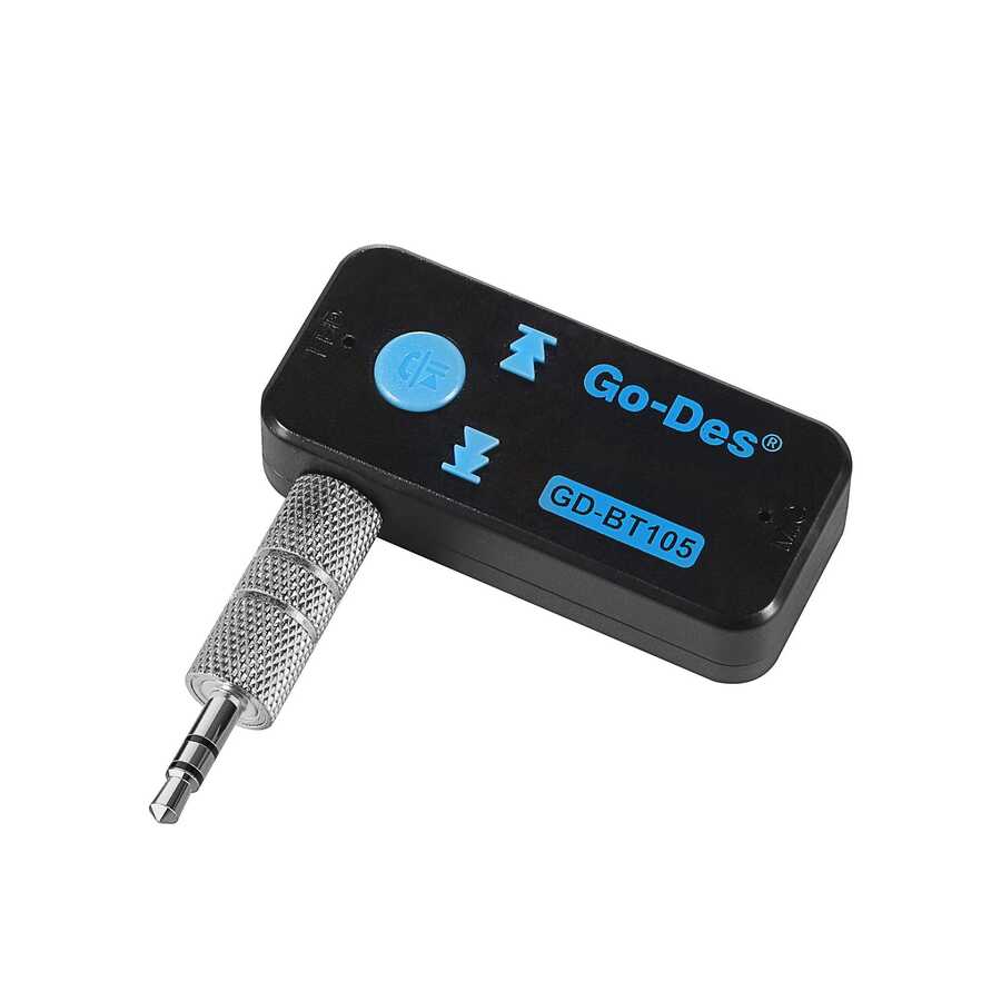Go Des GD-BT105 Kablosuz Ses Alıcı Bluetooth Adaptör - 1 Go Des GD-BT105 Kablosuz Ses Alıcı Bluetooth Adaptör - 1